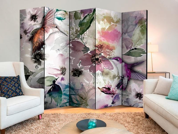 Paravento Nature in Watercolor II [divisori da interno]