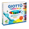 Astuccio 24 Pennarelli Turbomaxi Giotto