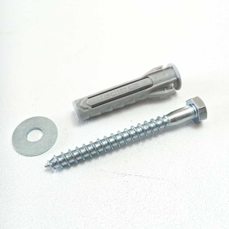 Tassello in plastica e vite TE da 14 x 120mm - 1pz