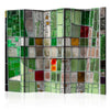 Paravento Emerald Stained Glass II [Room Dividers]