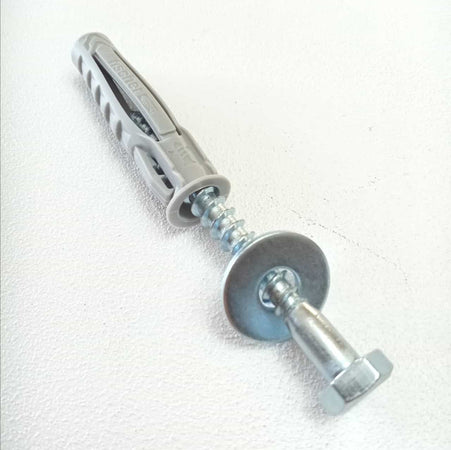 Tassello in plastica e vite TE da 10 x 80mm - 2pz