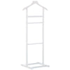 Appendiabiti Indossatore legno Pioppo Bianco Servo Muto Porta Abiti 48x36x107cm