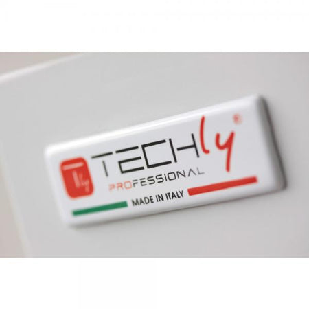 Armadio rack 19'' a pavimento 25U grigio IP55 porta cieca prof. 600 mm