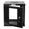 Armadio Rack 10'' a muro 6 unità Nero