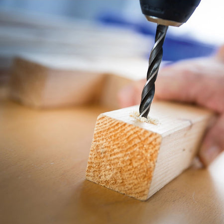 DeWalt punta elicoidale per legno da 3mm in acciaio cromo vanadio