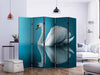 Paravento swan reflection II [Room Dividers]