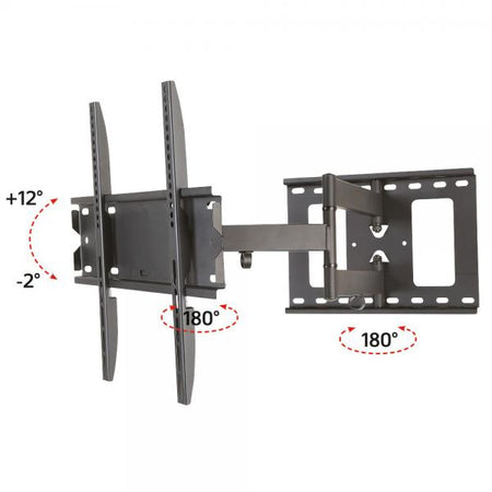 Supporto a Muro per TV LED LCD 23-55'' Estensibile Slim Full-Motion