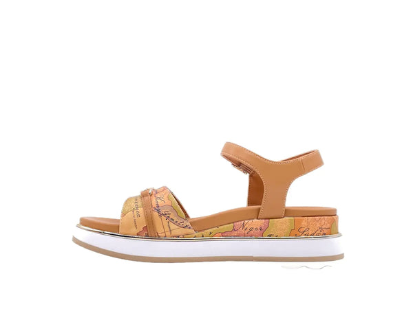 ALVIERO MARTINI 1 CLASSE Sandali donna Beige Geo