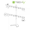Supporto da Scrivania per 4 Monitor 13-27'' con base