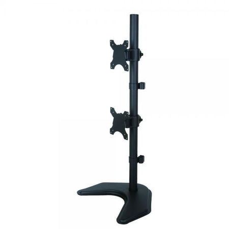 Supporto da Scrivania 2 Monitor 13-27'' Fissaggio con Base o Vite Passante