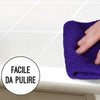 Carrello Cucina legno con Cassetto 4 Cestelli e Ripiano 9 Mattonelle in Ceramica