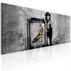 Quadro Banksy Monkey with Frame