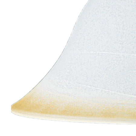 Sospensione Classica paralume Campana Vetro Sfumato Ambra E27