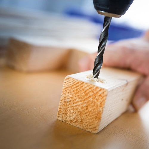 DeWalt punta elicoidale per legno da 6mm in acciaio cromo vanadio