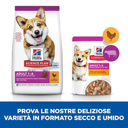 Hill's Mantenimento secco Cani Adulti Mini pollo