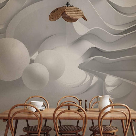 Fotomurale White Corridors