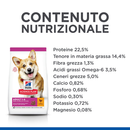 Hill's Mantenimento secco Cani Adulti Mini pollo