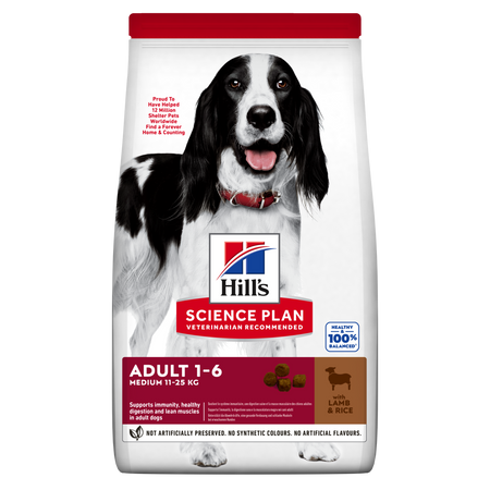 Hill's Mantenimento secco Cani Adulti Medium agnello e riso