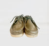 AIR FORCE Scarpa allacciata ingegnere in camoscio verde 07010