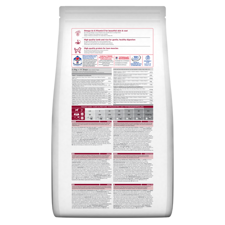 Hill's Mantenimento secco Cani Adulti Medium agnello e riso