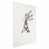 Poster - Eiffel Tower and Colors