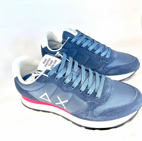 SUN68 Sneaker uomo Tom Solid Navy Blue