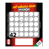 Etichetta Adesiva Bianca Tonda D18Mm (10Fogli X 42Etichette Markin