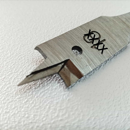 Benman 10mm mecchia a spada punta piatta per legno in acciaio cromo vanadio