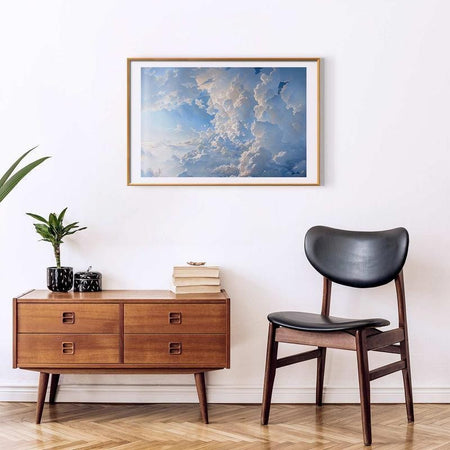 Poster - The Sun Revealing Cloud Secrets: Spectacular Sky Images