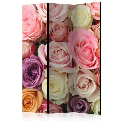 Paravento Pastel roses [divisori da interno]