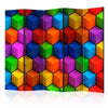 Paravento Colorful Geometric Boxes II [Room Dividers]