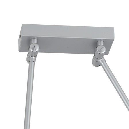 Plafoniera da soffitto 2x17W a led orientabile grigia FOLIO