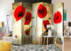 Paravento Golden Field of Poppies II [divisori da interno]