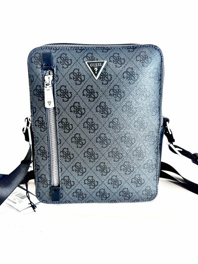 GUESS Borsello a tracolla uomo 4G Logo Black