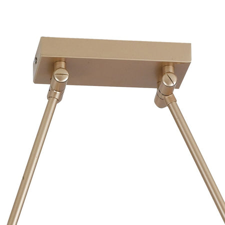 Plafoniera da soffitto 2x17W a led orientabile oro FOLIO