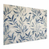 Poster - Delicate Botanical Motif with Blue Leaves