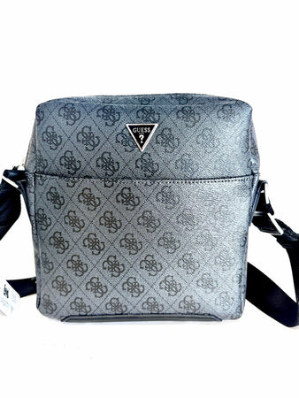 GUESS Borsello uomo 4G Logo Black