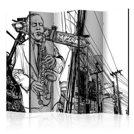 Paravento Saxophone recital on Broadway II [Room Dividers]