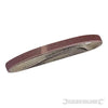 Nastri abrasivi 10 x 330 mm in ossido di alluminio per levigatrici a nastro silverline Silverline