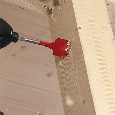 Benman 30mm mecchia a spada punta piatta per legno in acciaio cromo vanadio