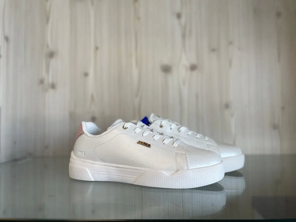 JOMA Sneakers donna PRINCETON LADY bianca perlata e rosa