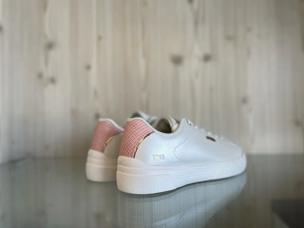 JOMA Sneakers donna PRINCETON LADY bianca perlata e rosa