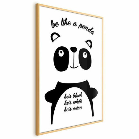 Poster - Be Like a Panda