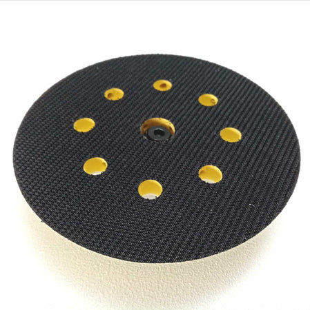 BenMan platorello da 125mm flessibile in plastica con velcro per levigatrice orbitale