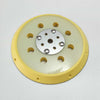 BenMan platorello da 125mm flessibile in plastica con velcro per levigatrice orbitale