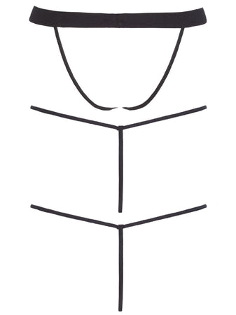 STRINGS PACK 3 PEZZI Nero