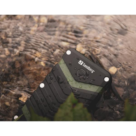 Sandberg Survivor Powerbank 20100 (Survivor Powerbank 20000 - Survivor Powerbank 20100, - Black,Green, Universal, IP67, Lithium-Ion [Li-Ion], 20100 mAh, USB - Warranty: 60M)