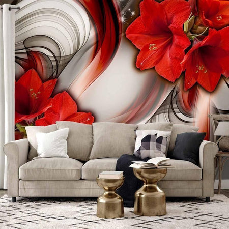 Fotomurale Amaryllis Ballad of the Red