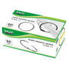 Scatola 50 Anelli In Metallo 52Mm X Rilegatura
