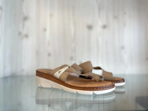 FLY FLOT Ciabatta infra pollice donna Rovere